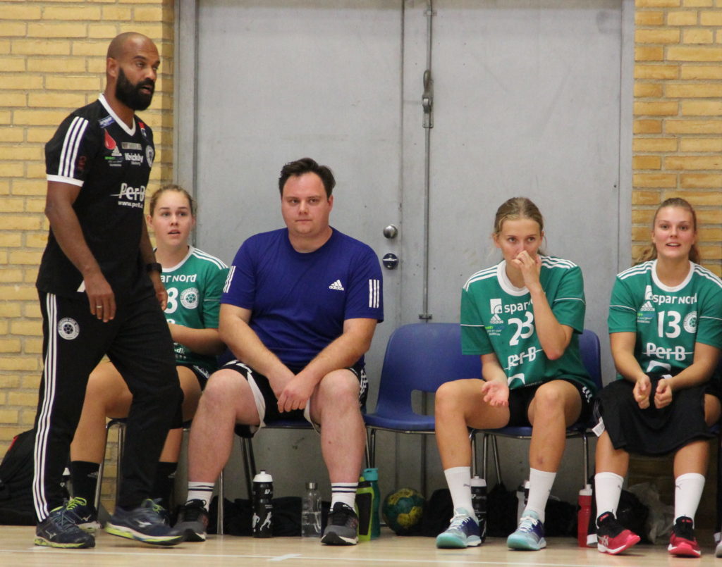U18 piger, trænere Leon Henriksen og Thomas Harløv