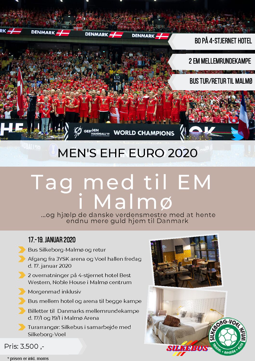 Kom med til EM i Malmø januar 2020