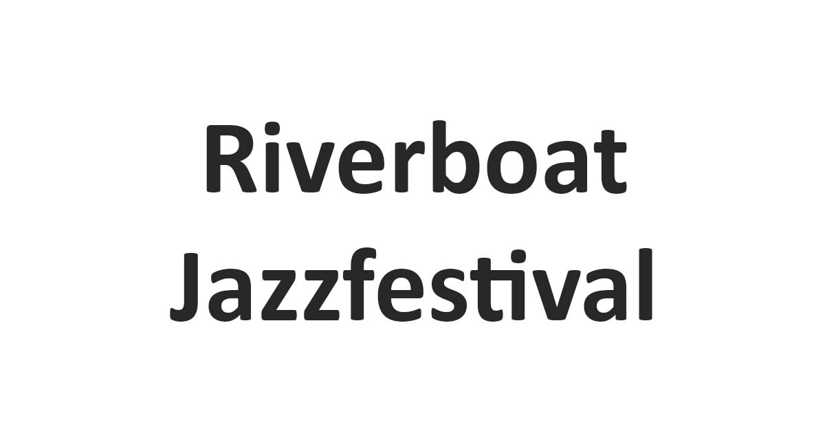 Riverboat Jazzfestival